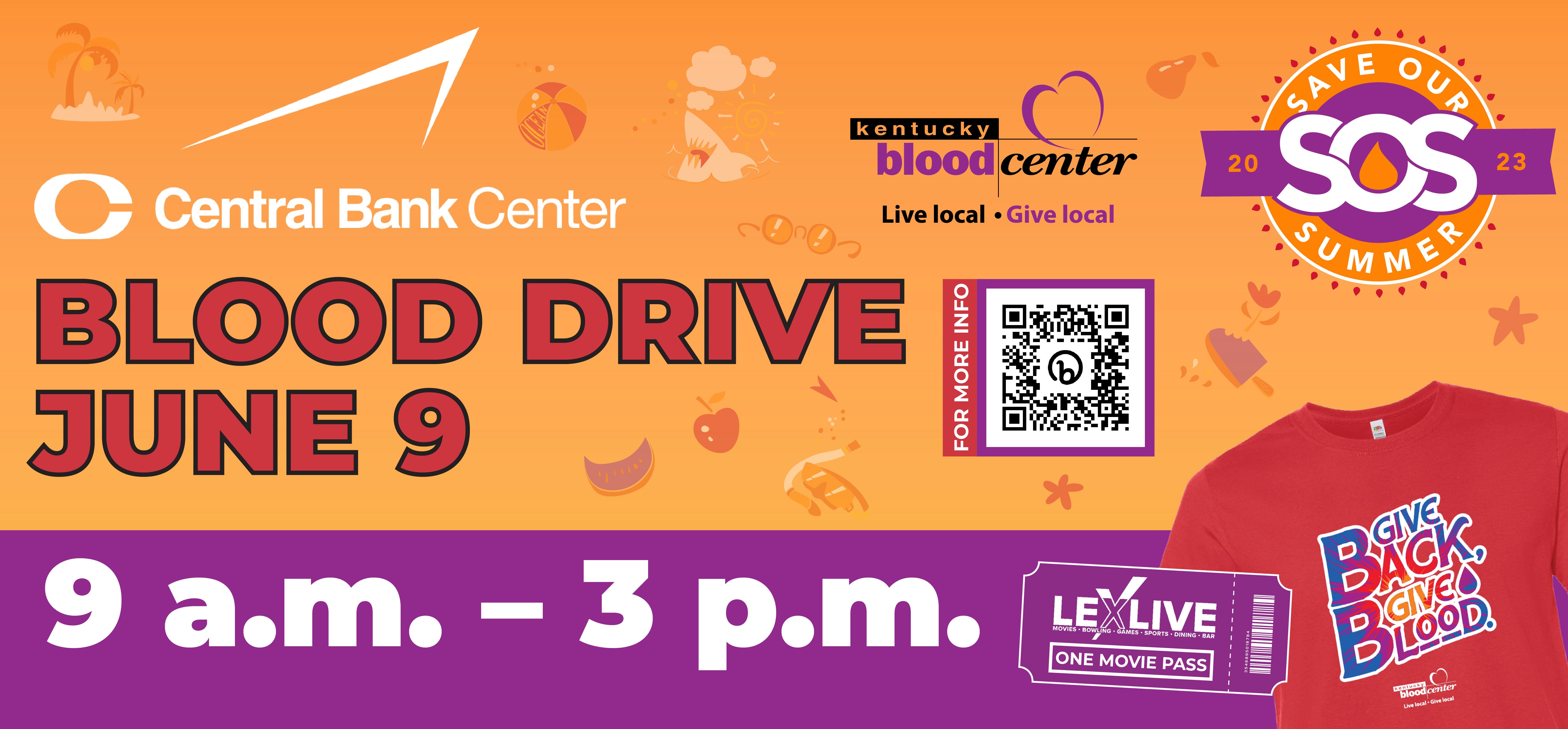 Save The Summer Blood Drive