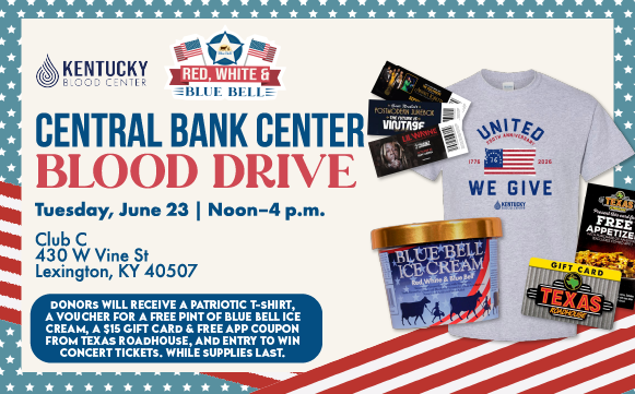 More Info for Central Bank Center Blood Drive