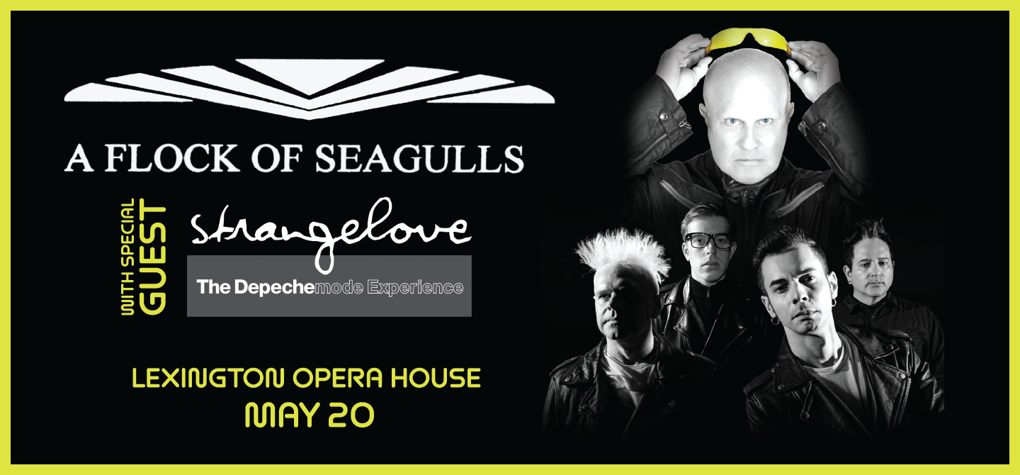 A Flock of Seagulls with STRANGELOVE — The Depeche Mode Experience