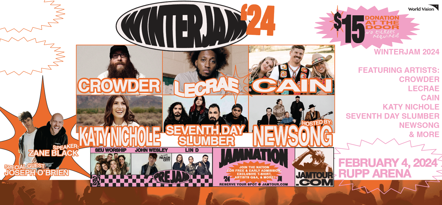 Winter Jam 2024 Tour Central Bank Center