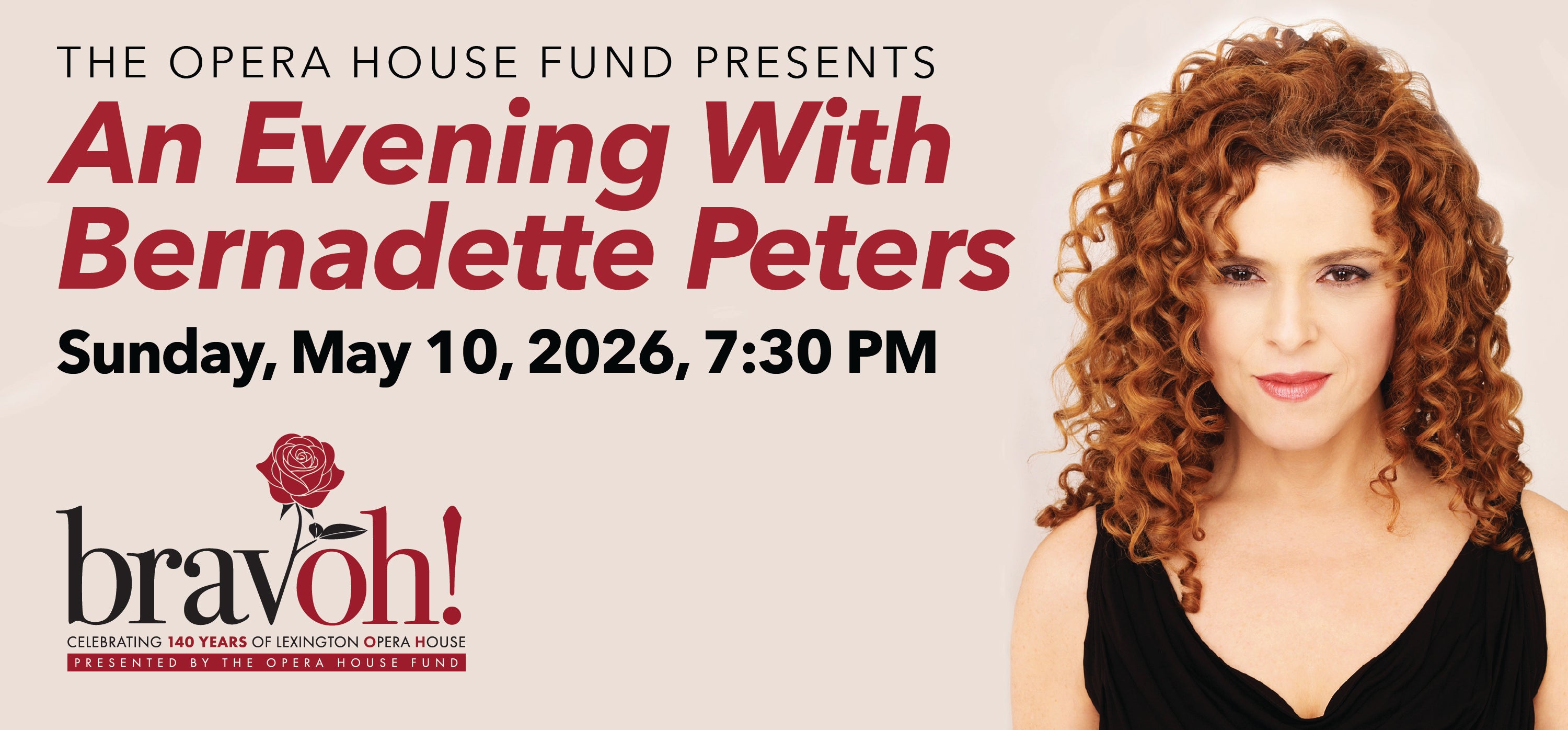 An Evening with Bernadette Peters