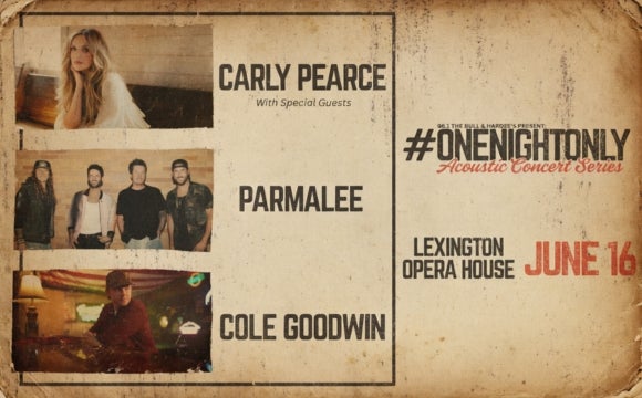 More Info for #OneNightOnly with Carly Pearce