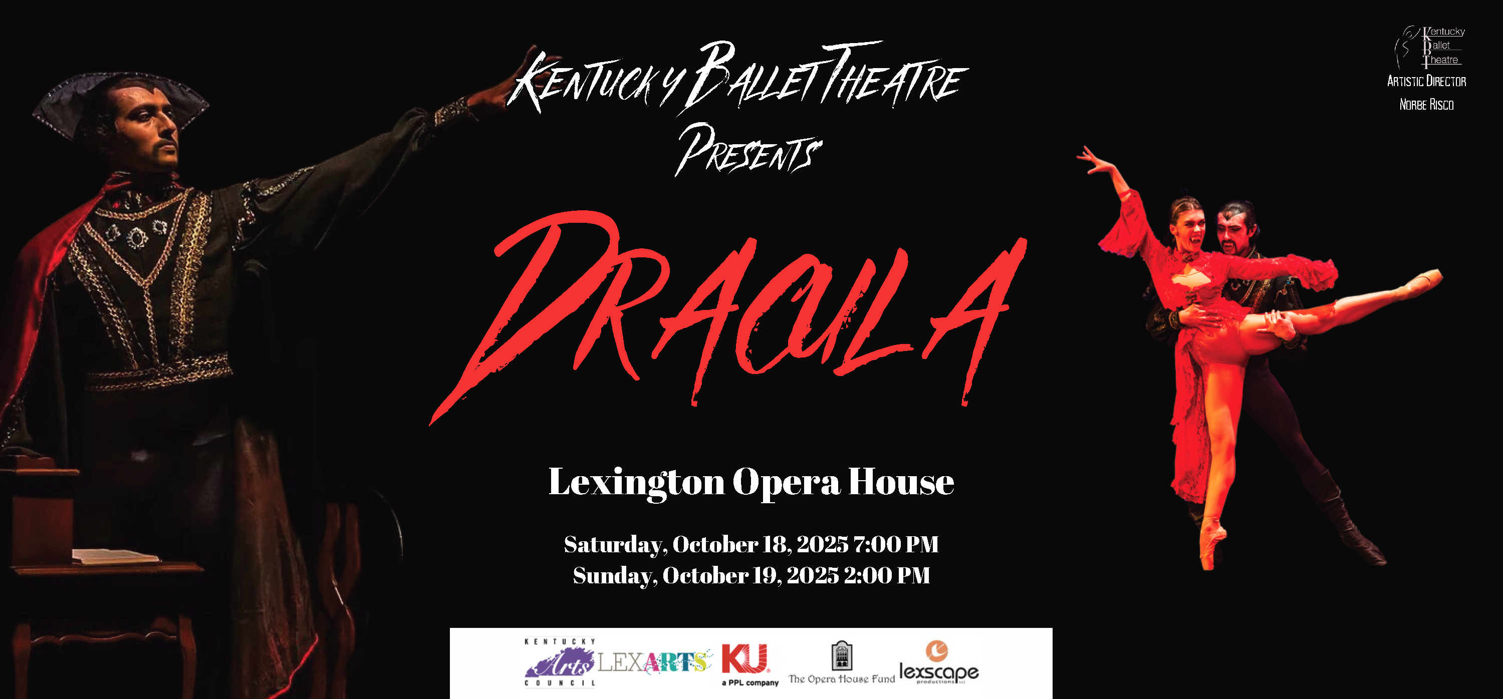 Kentucky Ballet Theatre Presents Dracula