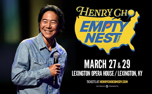 More Info for Henry Cho: The Empty Nest Tour
