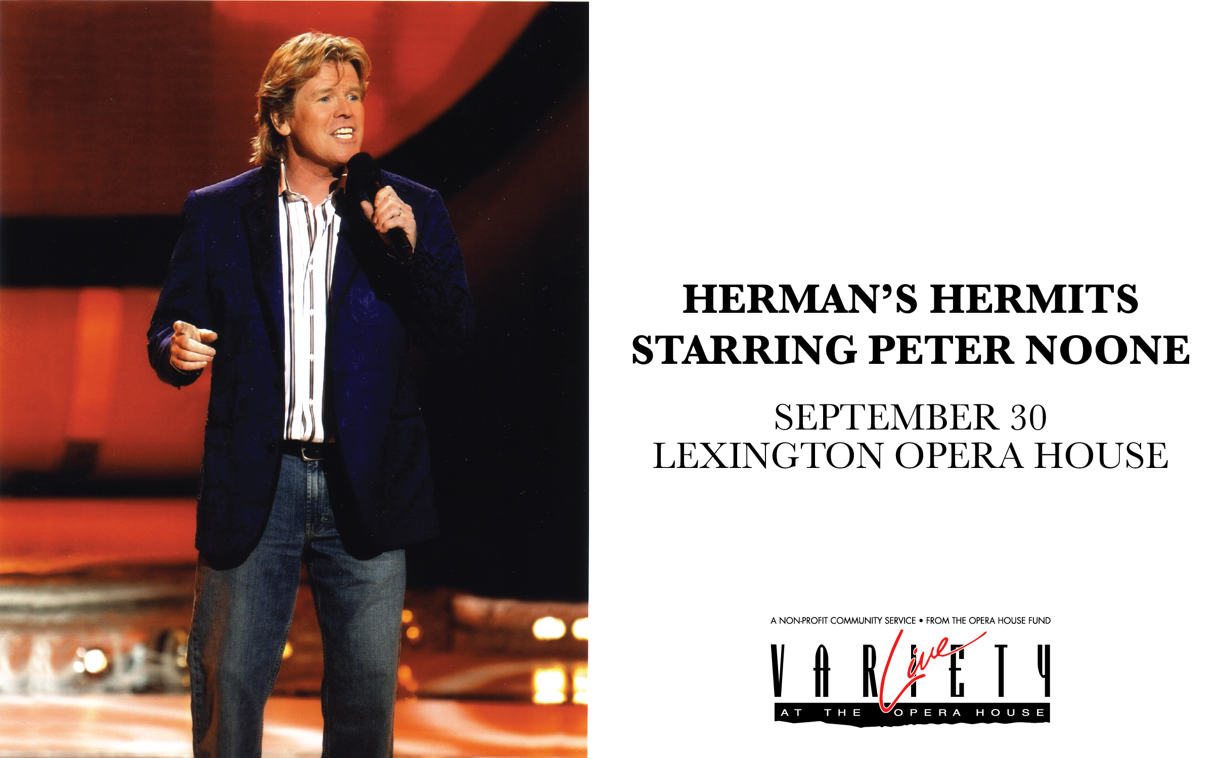 More Info for Herman's Hermits Starring Peter Noone 