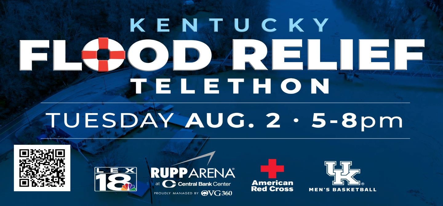 Kentucky Flood Relief Telethon Event Central Bank Center