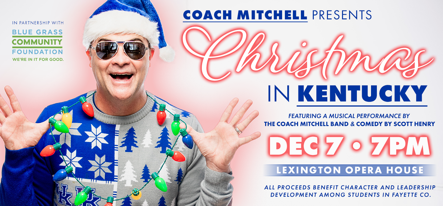 Coach Mitchell Presents Christmas in Kentucky
