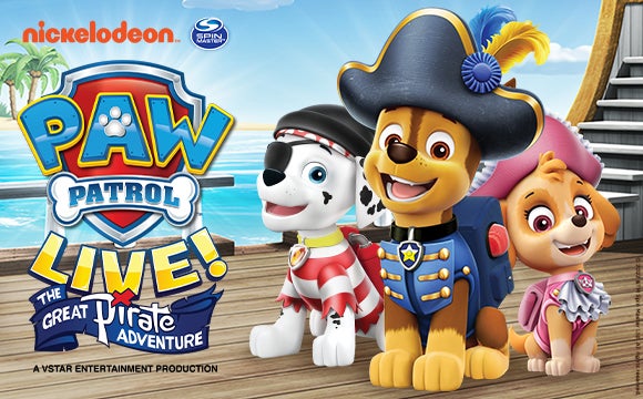 More Info for PAW Patrol Live! The Great Pirate Adventure