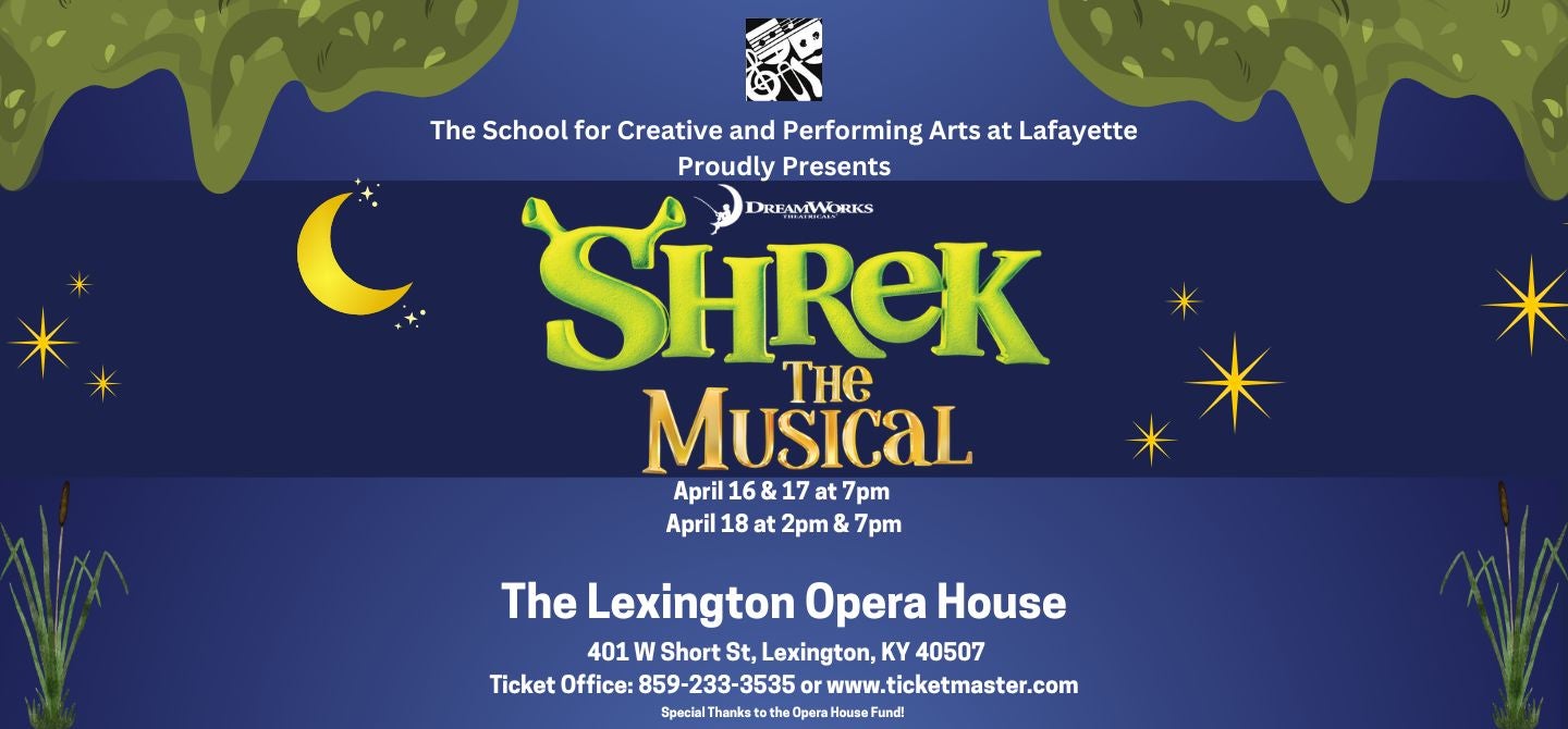 SCAPA Lafayette Presents Shrek the Musical 