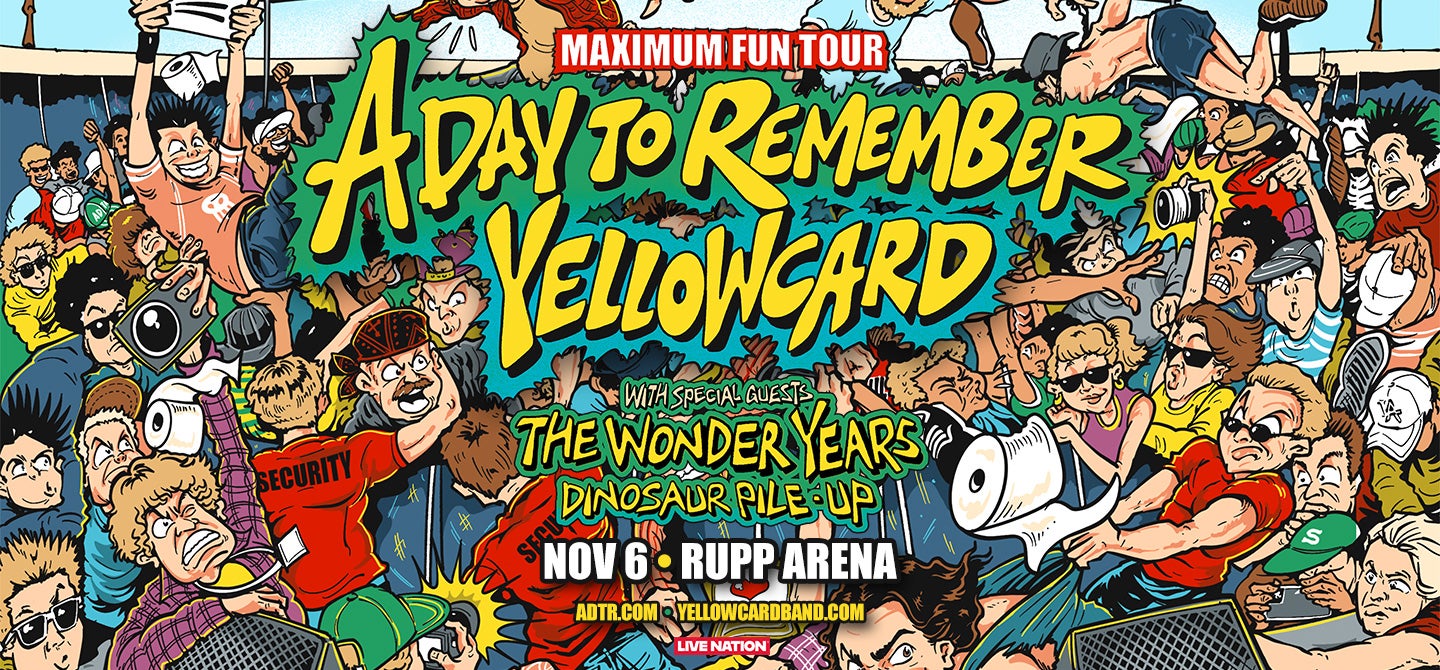 A Day To Remember & Yellowcard - Maximum Fun Tour