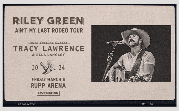 More Info for Riley Green: Ain't My Last Rodeo Tour