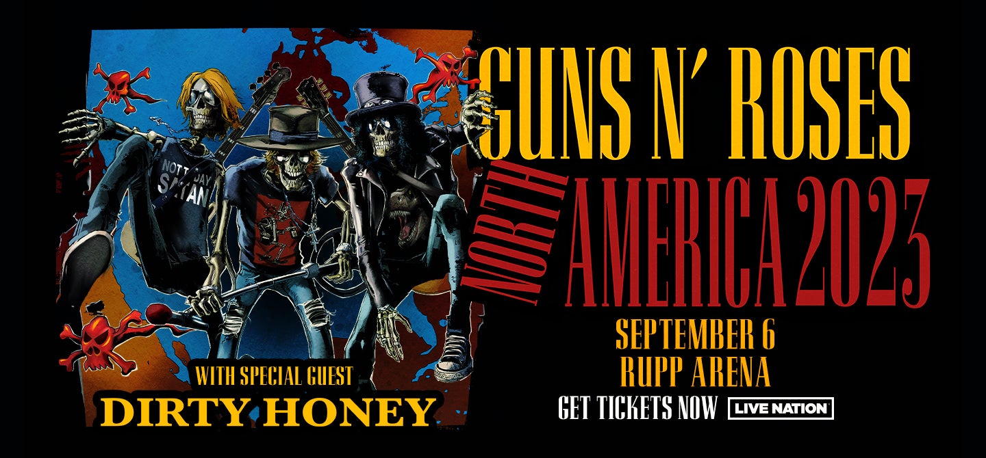klart Udseende samtidig Guns N' Roses | Rupp Arena