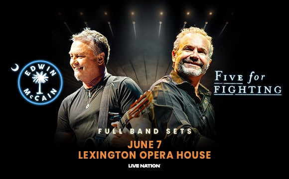 More Info for Edwin McCain and Five for Fighting