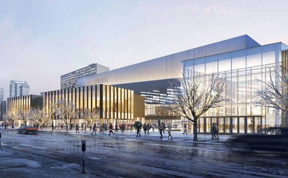venue rendering spotlight